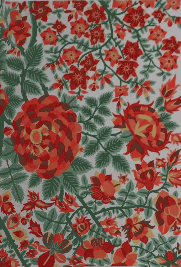 Floral Elegance in Crewel Embroidery by Jahangir Ahmed Bhat Thumbnail
