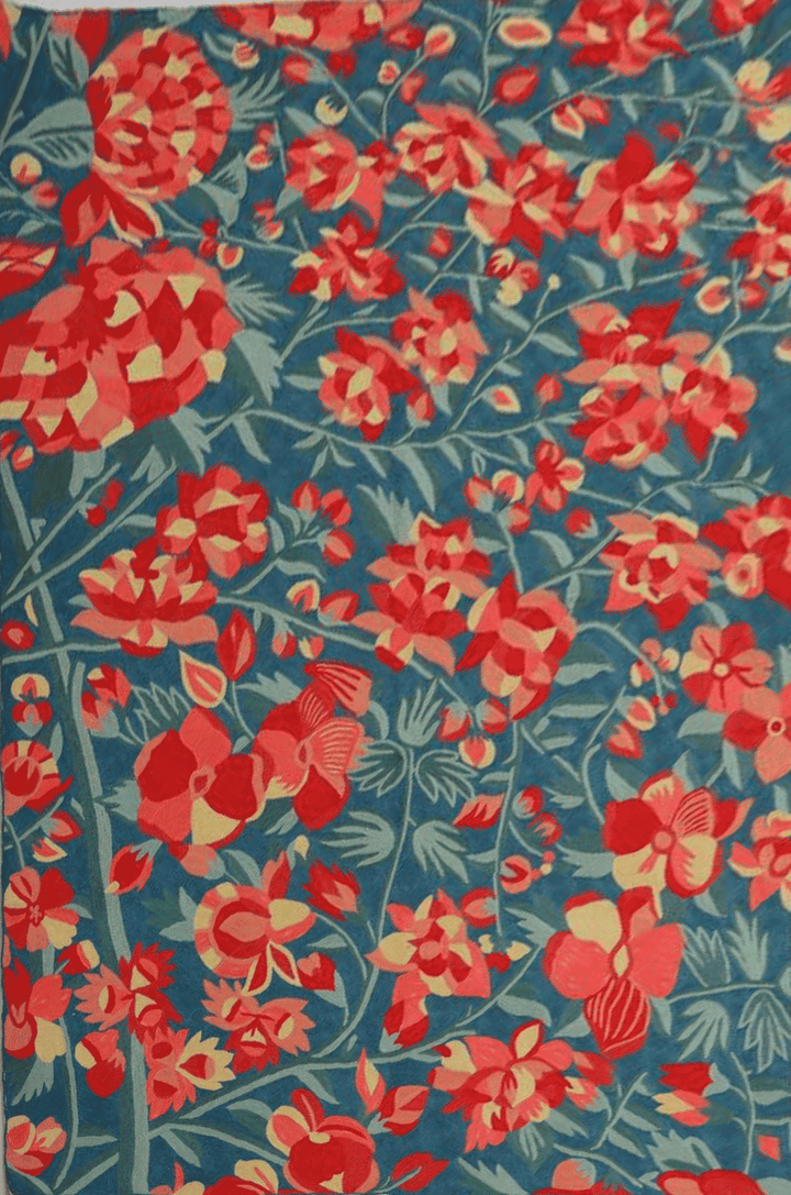 Floral In Crewrl embroidery by Jahangir Ahmed Bhat Thumbnail