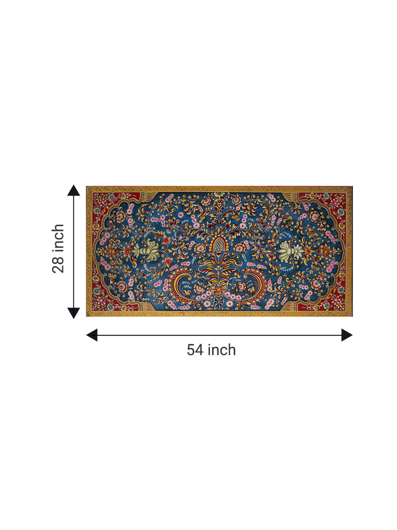 Floral Motifs in Usta Miniature by Pankaj Kumar