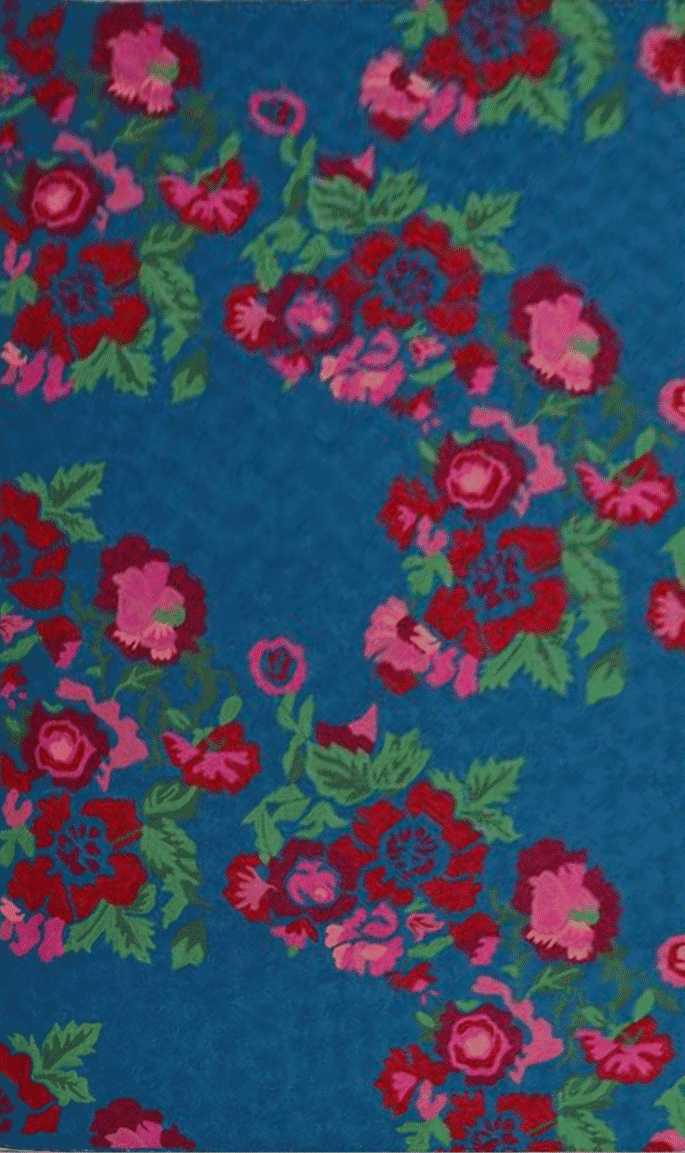 Floral Reverie in Crewel Embroidery by Jahangir Ahmed Bhat Thumbnail