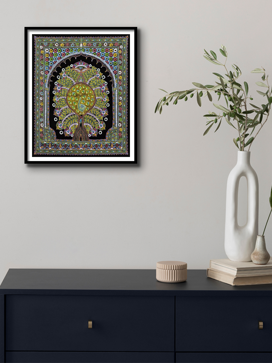 Artist Hanis Rogan Buy Floral Rogan Artwork | Authentic & Unique Rogan Art Painting