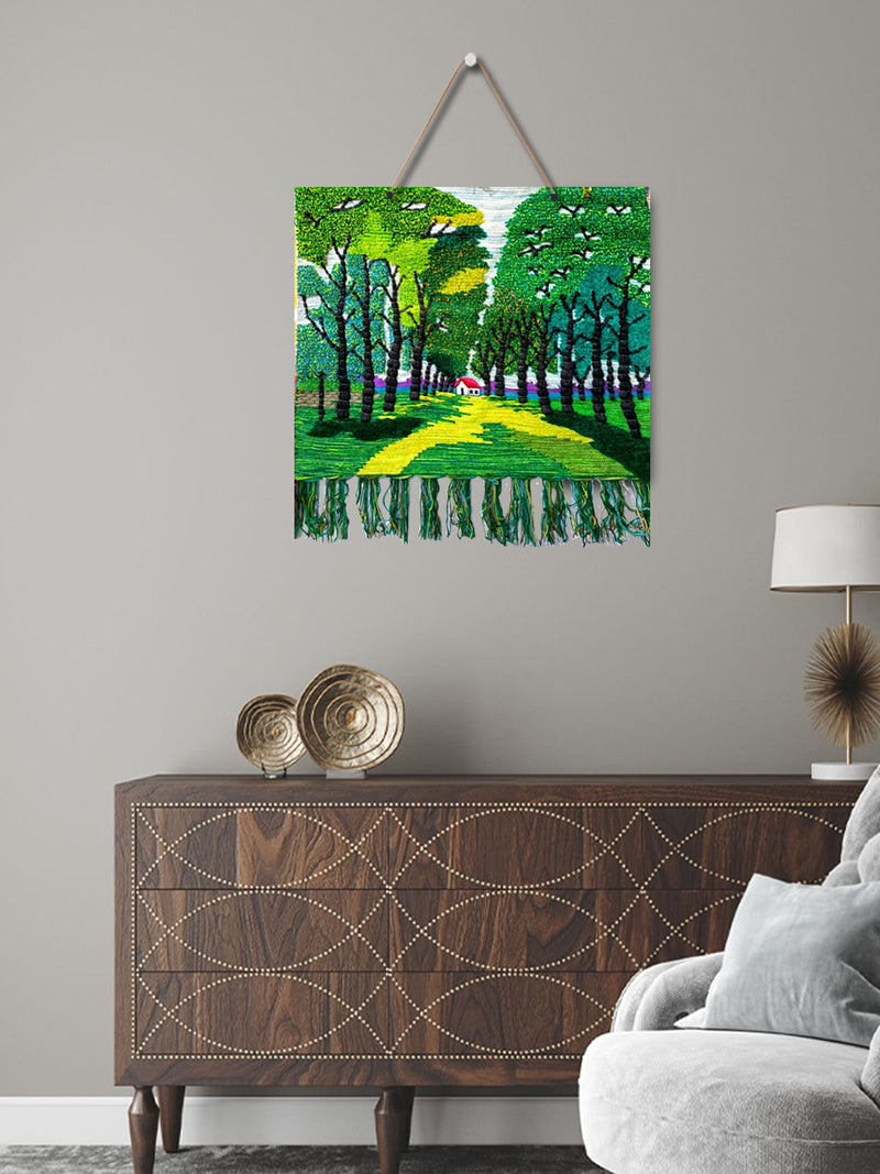 Forest in Gazipur Wall Hanging by Md. Matim