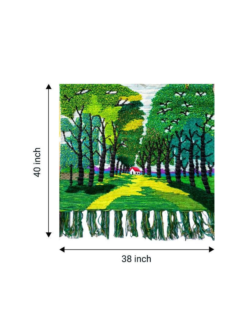 Forest in Gazipur Wall Hanging by Md. Matim