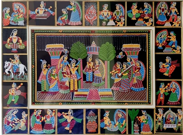 Fundamentals of Indian heritage and custom: Tikuli paintings by Ashok Kumar Thumbnail