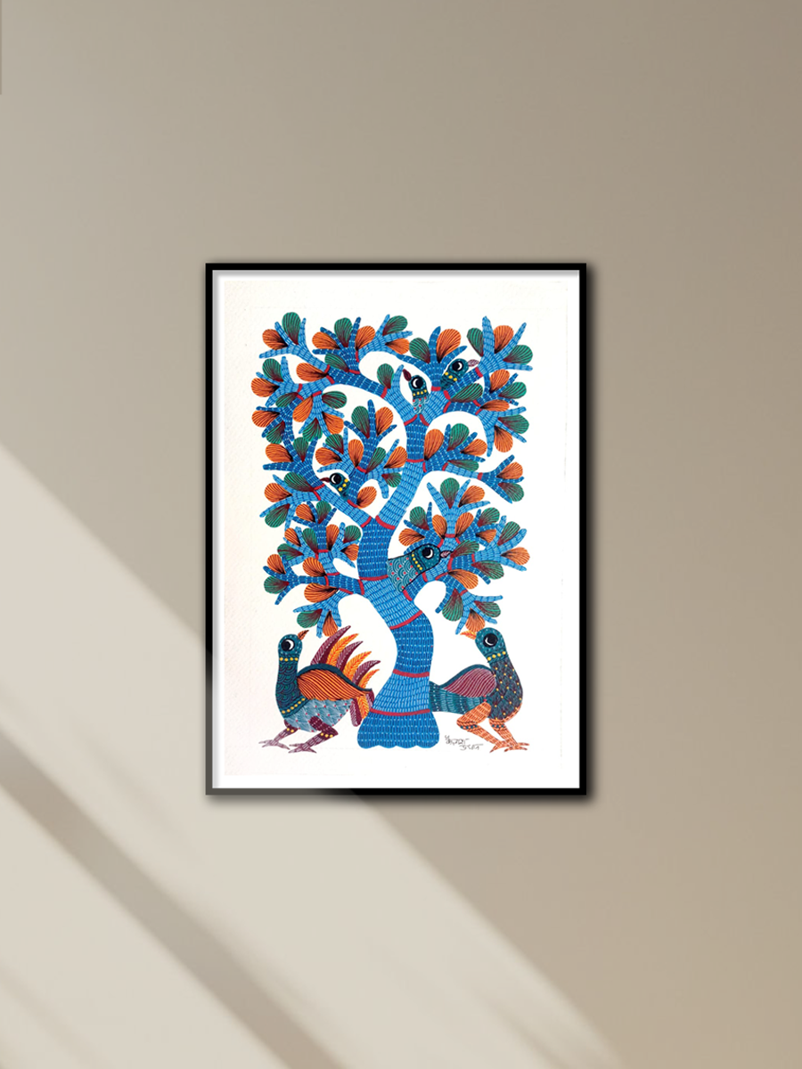 Shop Symphony of Wings: Gond Art by Kailash Pradhan