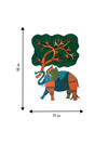 Elephant and Tree: Gond art for sale