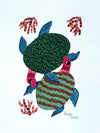 Animals in Gond Art Paintings by Kailash Pradhan