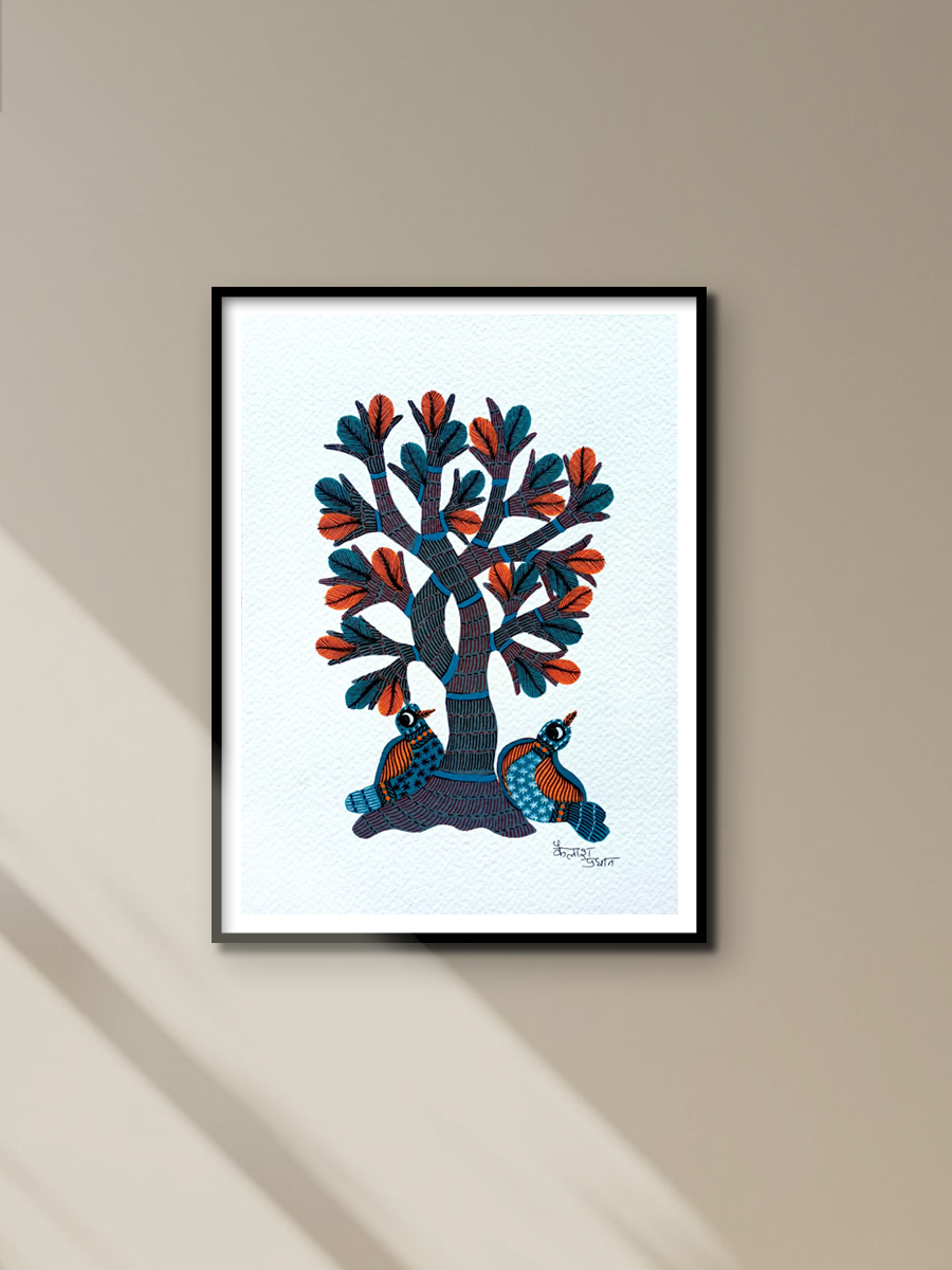 Gond Harmony: Gond art by Kailash Pradhan for sale