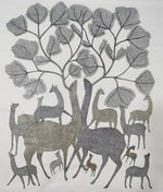 Shop Nature and Deers in Gond by Gareeba Singh Tekam