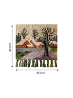 Winter in Ghazipur Wall Hanging for sale