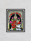 Gaja Lakshmi, Tanjore Painting by Sanjay Tandekar