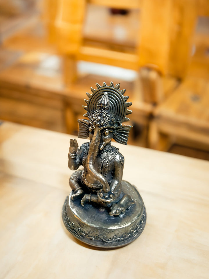 Ganesha in Dhokra by Anil Baghmare Thumbnail