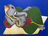 Buy Ganesha Gond painting by Venkat Shyam
