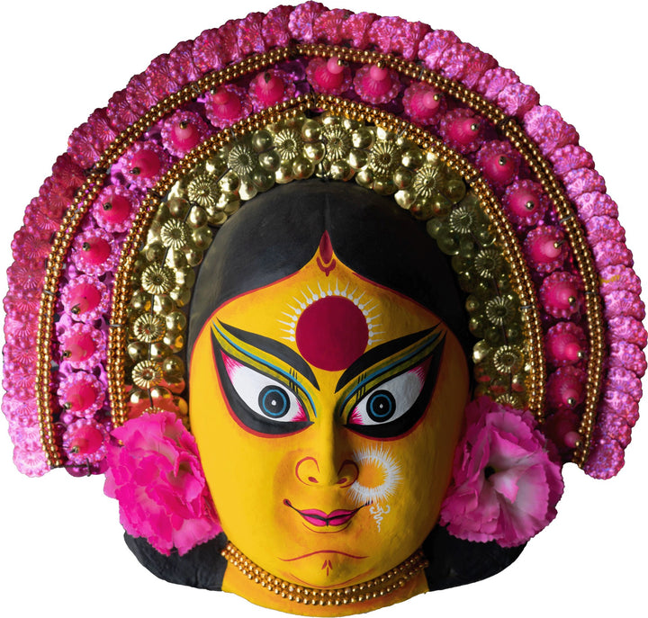 Goddess Durga: Chhau Mask by Dharmendra Sutradhar Thumbnail