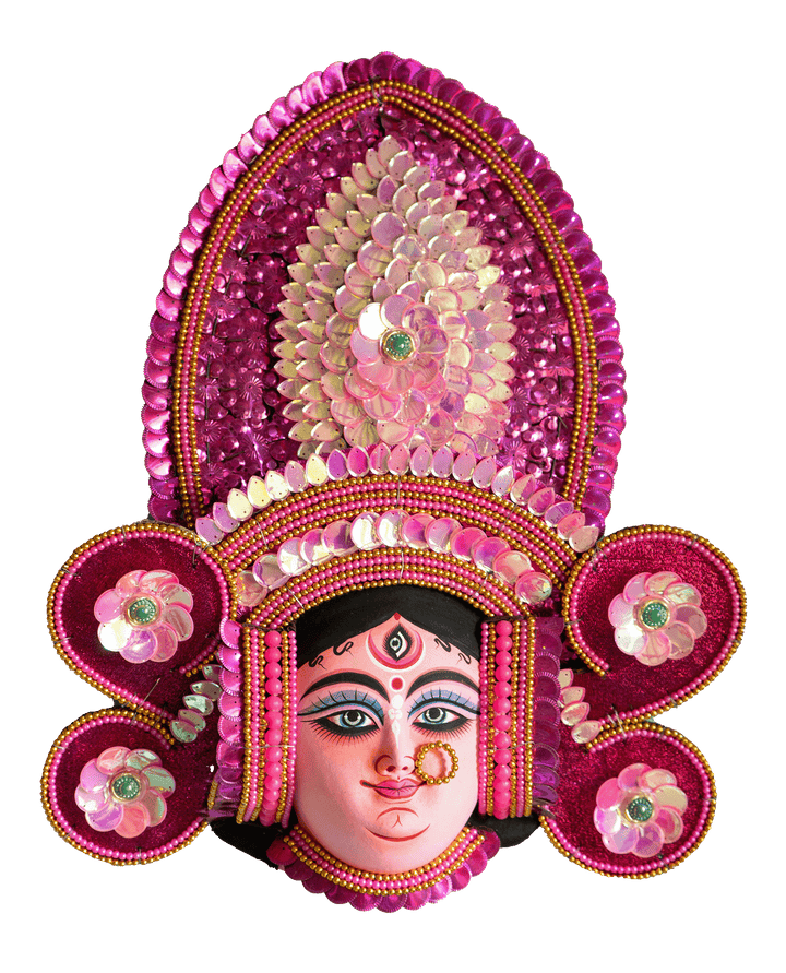 Goddess Durga: Chhau Mask by Dharmendra Sutradhar Thumbnail
