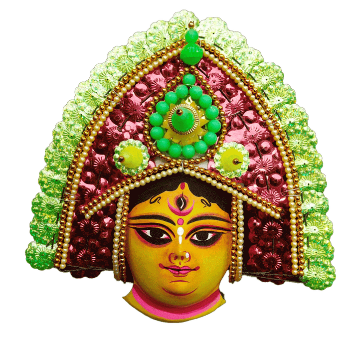 Goddess Durga in Chhau Mask by Dharmendra Sutradhar Thumbnail