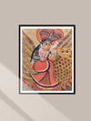 Shop Goddess Lakshmi seated on owl in Kalighat by Hasir Chitrakar