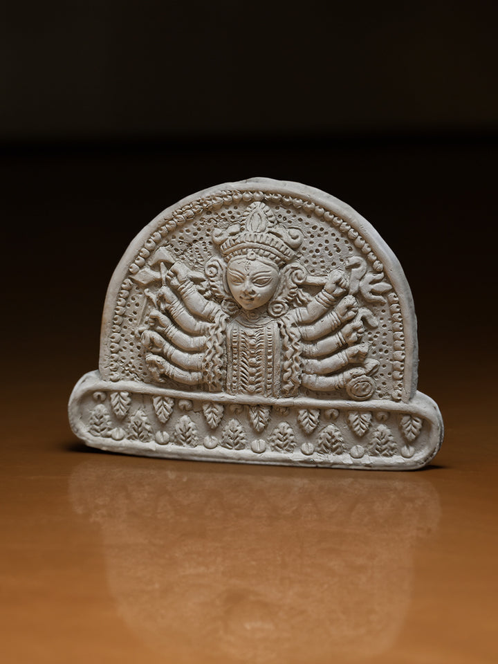 Goddess of Power: Unveiling the Terracotta Model of Durga, Terracotta art by Dolon Kundu Thumbnail