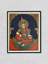 Goddess Annapurna, Tanjore Painting by Sanjay Tandekar