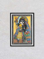Goddess Shakti, Madhubani by Ambika devi