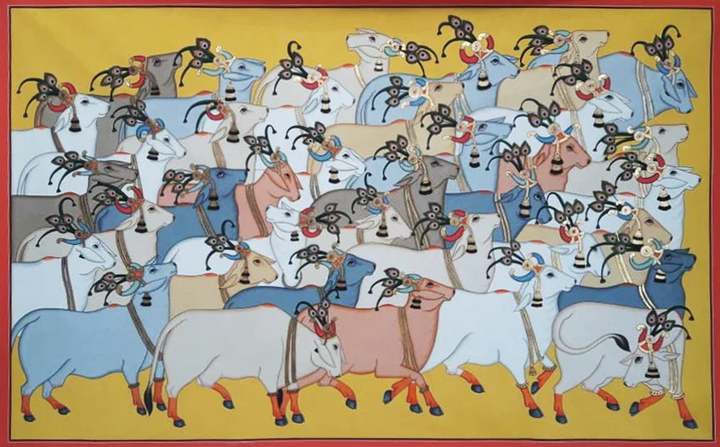 Shrinathji's Haveli: The Divine Devotion in Pichwai by Shehzaad Ali Sherani Thumbnail