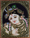 Gopala: Symbol of Narayana, Tanjore Art by Sanjay Tandekar