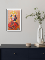 Grace of Goddess Shashti: Uttam Chitrakar’s Divine Kalighat Portrayal