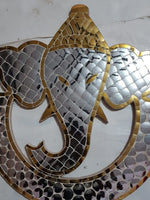 A Thikri Glasswork by Happy Kumawat