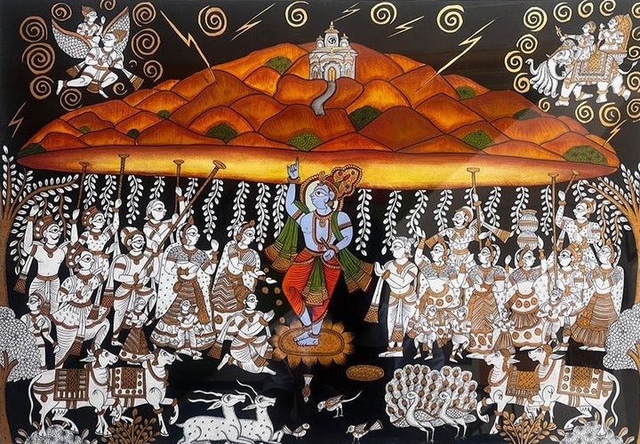 Guardian of Vrindavan: Krishna's Govardhan Leela by Kalyan Joshi Thumbnail