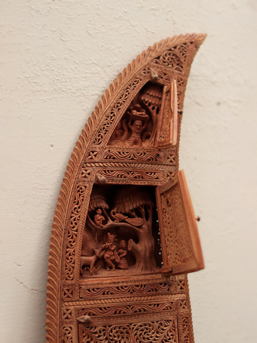 buy Handcrafted Sandalwood Sword by Om Prakash
