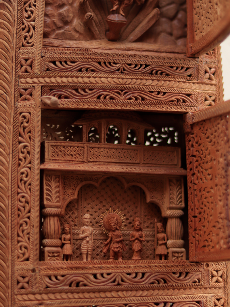 Handcrafted Raw Sandalwood Sword by Om Prakash