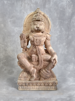Buy Hanuman Ji in Wood Carving by K.P. Dharmaian