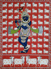 Buy Harmonious Devotion Pichwai Painting of Shrinathji with Flute by Dinesh Soni