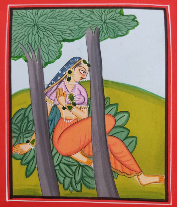 Woman Enjoying Nature in Basholi by Aastha Billowria and Shivakshi Sharma Thumbnail