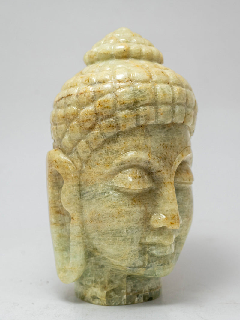  The Golden Aquamarine Buddha's Eternal Tranquility 