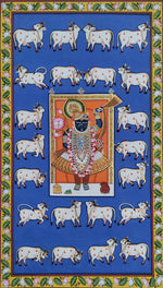 Buy Harmony of Shrinathji A Tapestry of Pichwai Painting by Dinesh Soni