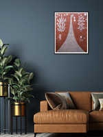 Harvest Symphony: Warli Painting by Anil Wangad