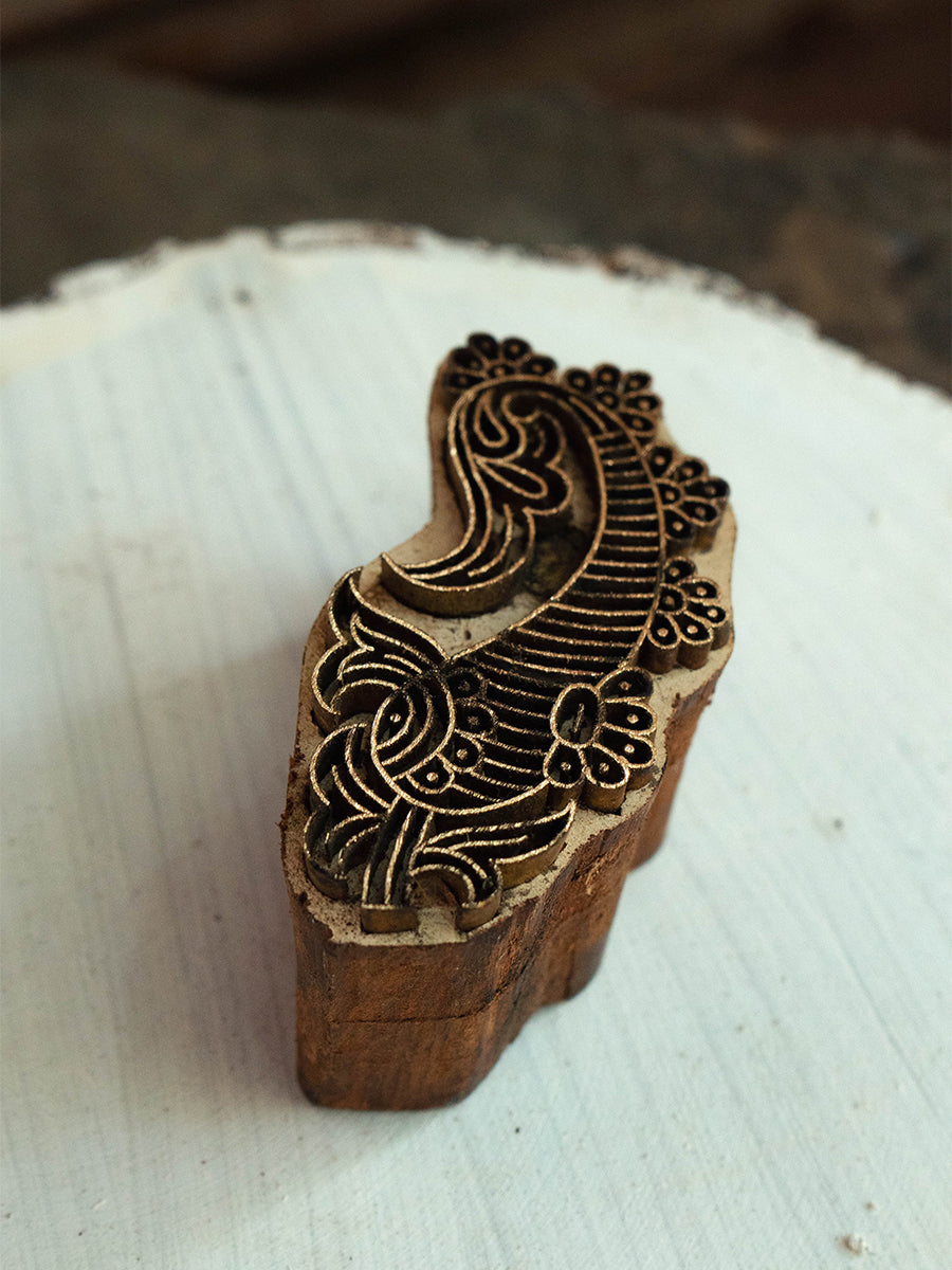 Order Online Henna Pattern Wooden Blocks by Vikas Singh