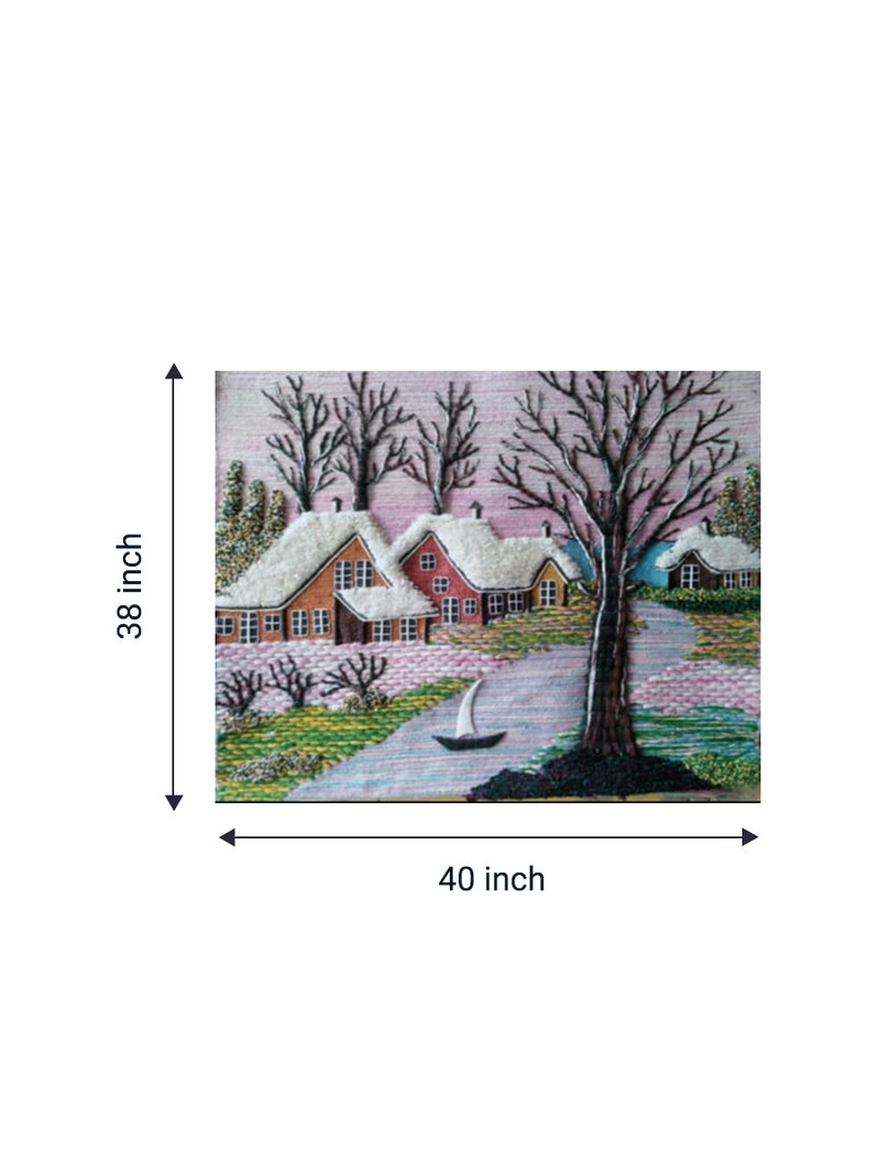Houses in Gazipur Wall Hanging by Md. Matim