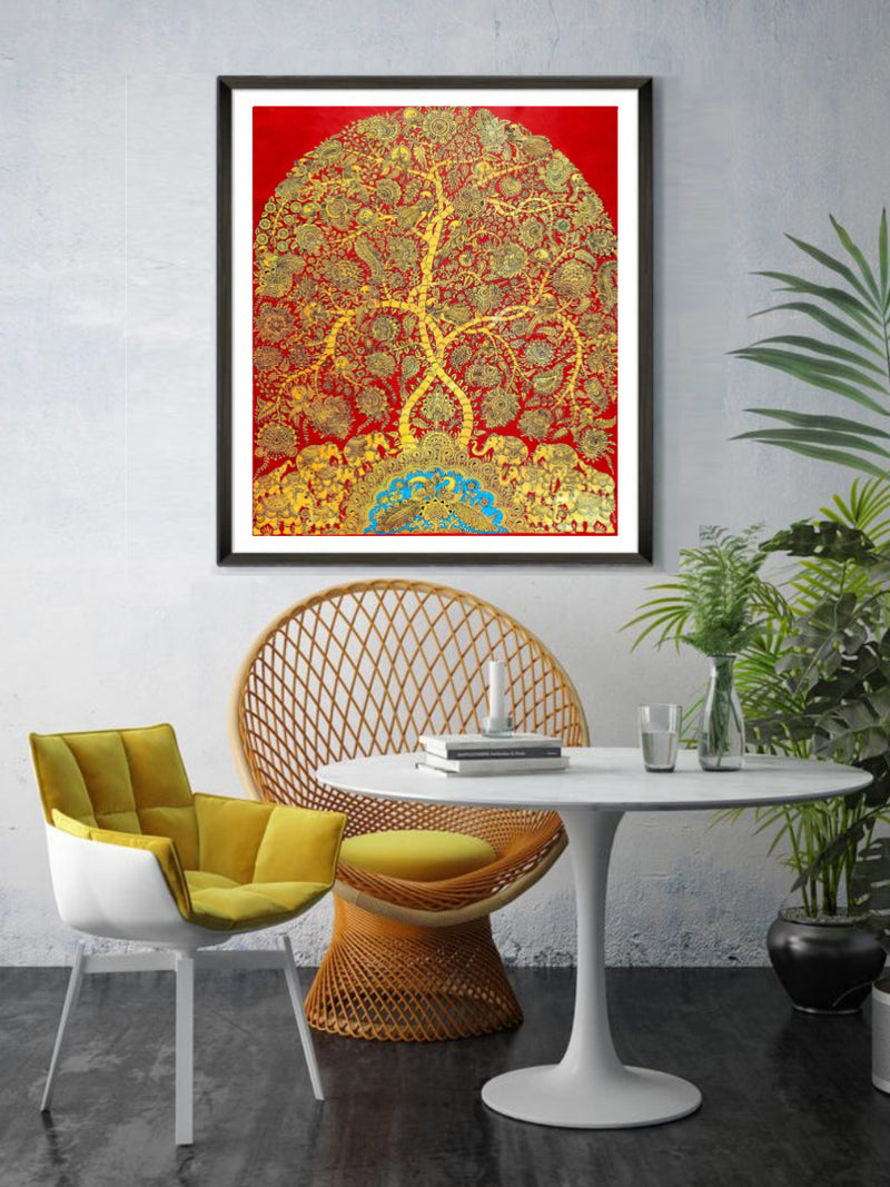 Shop Tree of Life: Kalamkari painting