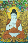 Buddha: Kalamkari painting by Harinath.N