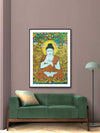Buddha: Kalamkari painting 