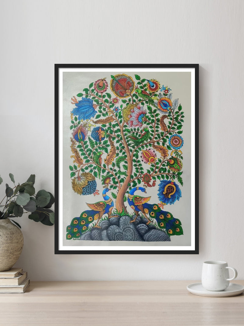 Buy Tree of Life: Kalamkari Painting 