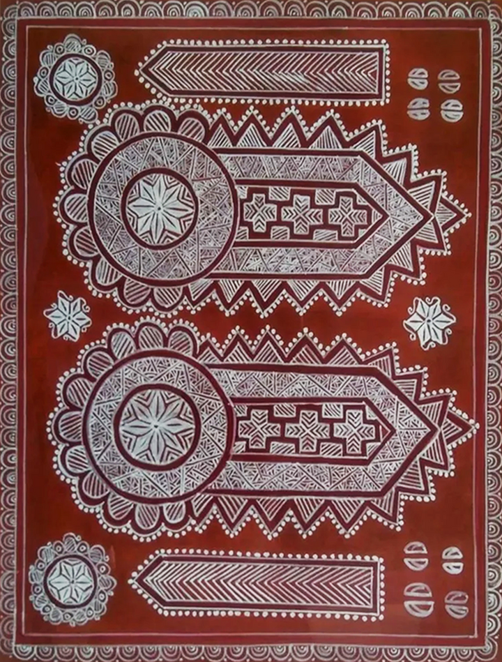 Illuminating Allure: Mandana Artwork by Vidya Soni Thumbnail