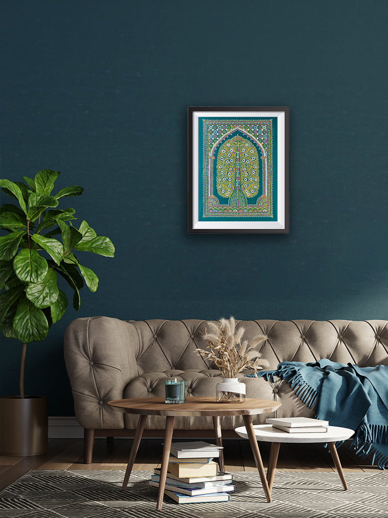 Purchase Illuminating Nature's Serenade: An Exquisite Blend of Colors and Culture Rogan Art by Rizwan Khatri
