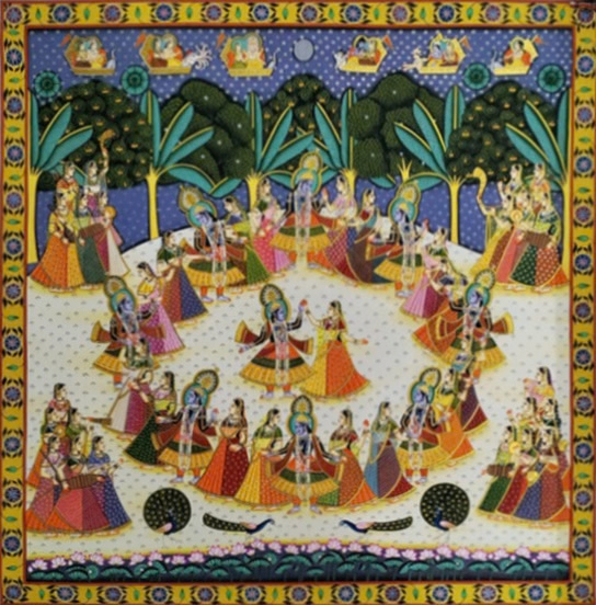Maharaas in Pichwai by Dinesh Soni Thumbnail