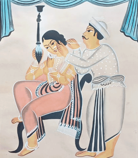 Insights of Tradition in Kalighat by Hasir Chitrakar Thumbnail