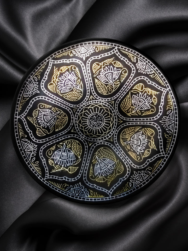 Intellectual and spiritual composition: Aesthetic Bidris plate by Md Sayeed Ahmed Thumbnail