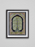 Iridescent Whispers: A Tale of Colors Rogan Art by Rizwan Khatri for sale