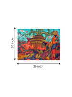 Village, Kerala Mural Painting for sale